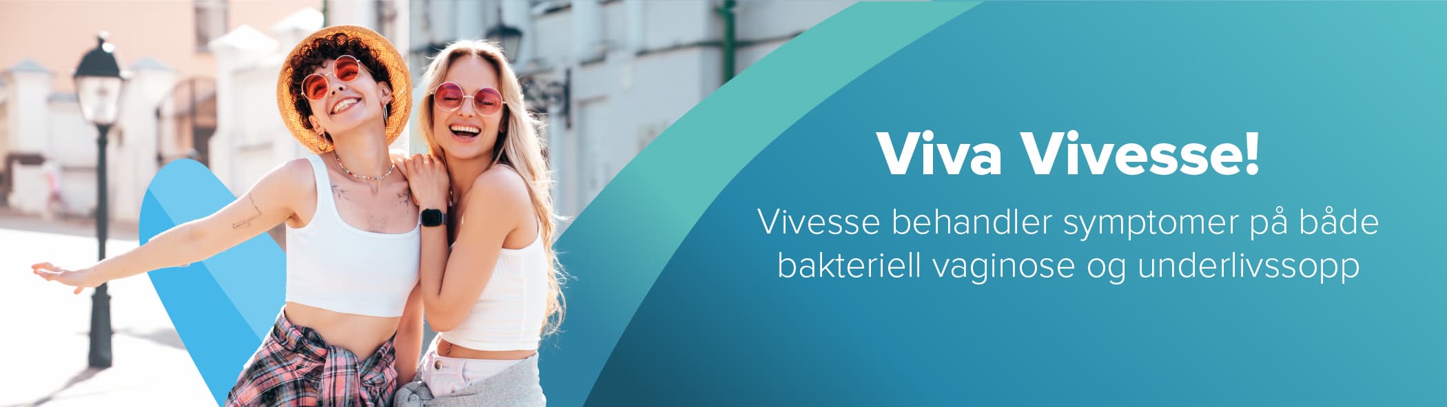 Viva Vivesse Vaginalkrem - Behandle symptomer på både bakteriell vaginose og underlivssopp.
