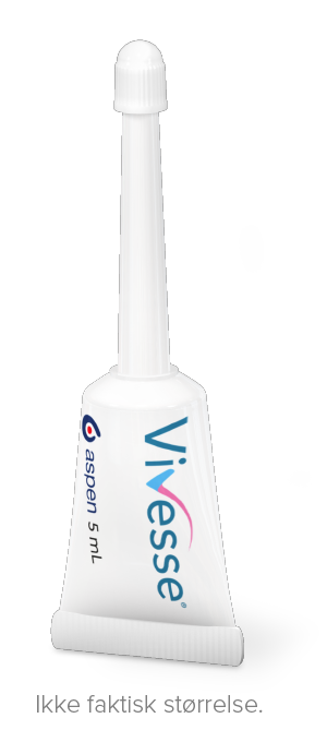 Vivesse Vaginalkrem Tube.